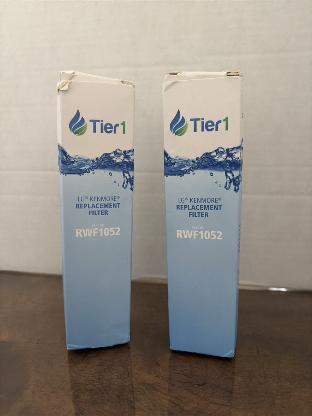 LOT Tier1 RWF1052 Refrigerator Water Filter Replacement for LG Kenmore 2PCS
